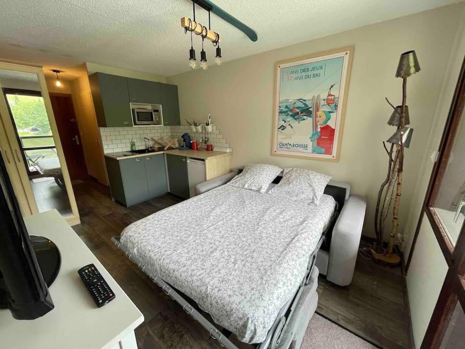 Studio Refait A Neuf Avec Balcon - Famille - Parking Couvert Chamrousse Extérieur photo