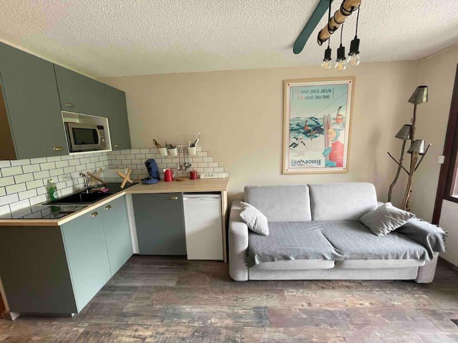 Studio Refait A Neuf Avec Balcon - Famille - Parking Couvert Chamrousse Extérieur photo